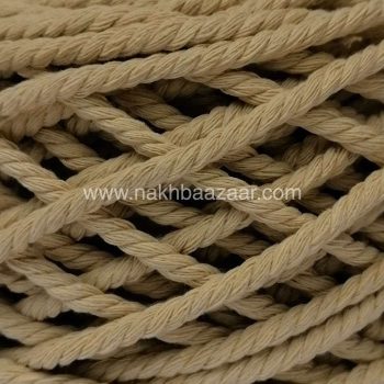 نخ مکرومه کاهی تابیده ۴میل - N5
