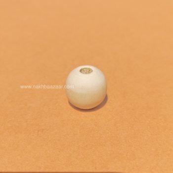 مهره چوبی دایره روشن ۱.۴ سانتی‌متری