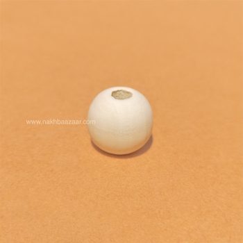 مهره چوبی دایره روشن ۱.۶ سانتی‌متری