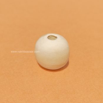 مهره چوبی دایره روشن ۲ سانتی‌متری