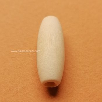 مهره چوبی بیضی روشن ۸*۲۳ میلی‌متری