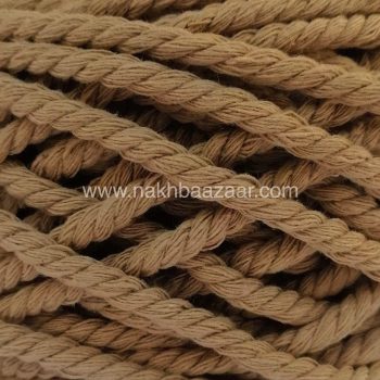 نخ مکرومه عسلی تابیده ۴.۵میل - C7