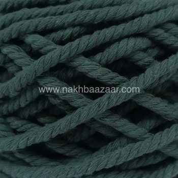 نخ مکرومه سبز یشمی تابیده ۴.۵میل - Q6