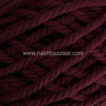 نخ مکرومه زرشکی تابیده ۴.۵میل - R2