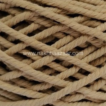 نخ مکرومه سدری روشن تابیده ۳.۵میل - G4
