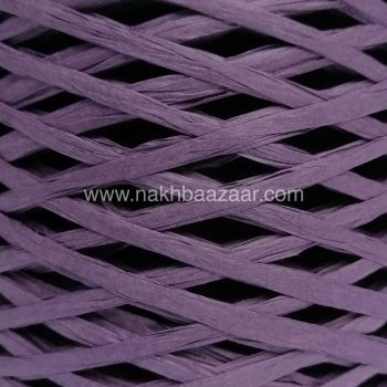 نخ کاغذی رافیا بنفش بادمجانی - S1