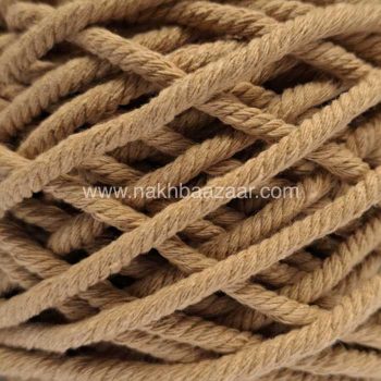 نخ مکرومه شتری روشن تابیده ۴میل - C1