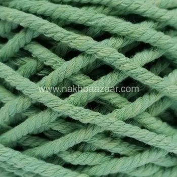نخ مکرومه کاهویی تابیده ۴میل - G2