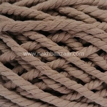 نخ مکرومه موشی تابیده ۴میل - W2