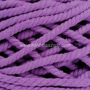 نخ مکرومه بنفش روشن تابیده ۴میل - E4