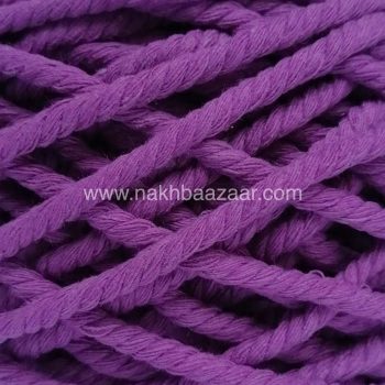 نخ مکرومه بنفش تابیده ۴میل - E5