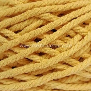 نخ مکرومه لیمویی تابیده ۴میل - U3