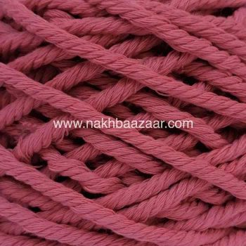 نخ مکرومه کالباسی روشن تابیده ۴میل - R7