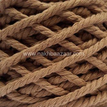 نخ مکرومه شتری تیره تابیده ۴میل - C2