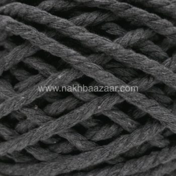 نخ مکرومه طوسی تابیده ۴میل - K9