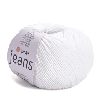 کاموا جینز سفید YarnArtJeans- 01
