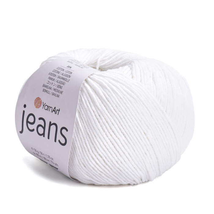 کاموا جینز سفید YarnArtJeans- 01