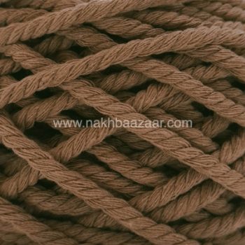 نخ مکرومه دارچینی تابیده ۴میل - W1
